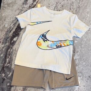 Boys Nike short and shirt set